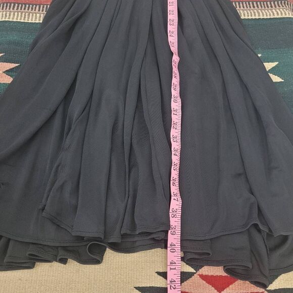 NWT Diane Von Furstenberg Azelia Dress Womens 12‎ Black Slinky Sleek Office Work - Picture 10 of 10